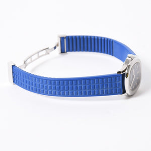 極美品 PATEK PHILIPPE パテック フィリップ アクアノート 腕時計 4960A-001 QZ ステンレススチール ブルー文字盤 日本限定 中古 4a008254