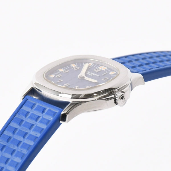 極美品 PATEK PHILIPPE パテック フィリップ アクアノート 腕時計 4960A-001 QZ ステンレススチール ブルー文字盤 日本限定 中古 4a008254