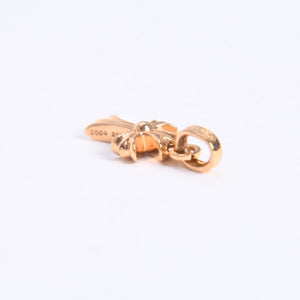 極美品 CHROME HEARTS クロムハーツ 22k CHクロス ベビーファット チャーム ペンダントトップ 重量約2.78g ゴールド ダイヤモンド 2004 22k刻印 中古 4a007281