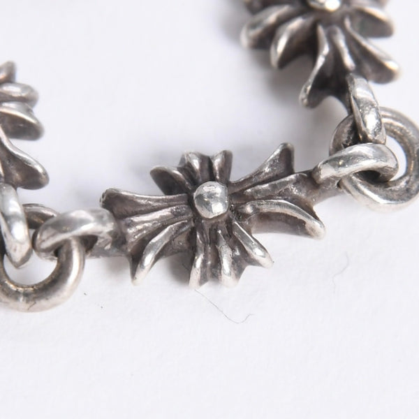極美品 CHROME HEARTS クロムハーツ TINY E CH PLUS RING タイニーE CHプラス リング 重量約2.46g サイズ9号 アフターダイヤ 中古 4a008134