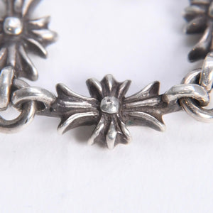 極美品 CHROME HEARTS クロムハーツ TINY E CH PLUS RING タイニーE CHプラス リング 重量約2.46g サイズ9号 アフターダイヤ 中古 4a008134