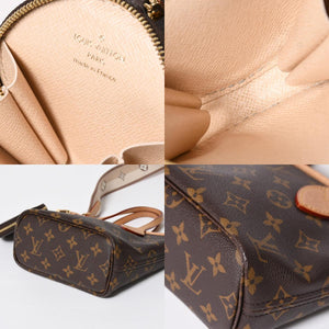 LOUIS VUITTON ルイヴィトン ネヴァーフルBB ハンドバッグ M46705 ショルダーバッグ 2WAY モノグラム ブラウン PVC レザー 美品 中古 4a008272