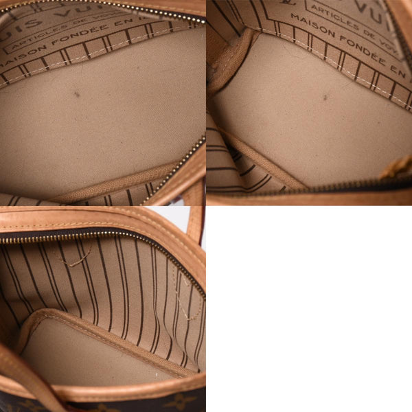 LOUIS VUITTON ルイヴィトン ネヴァーフルBB ハンドバッグ M46705 ショルダーバッグ 2WAY モノグラム ブラウン PVC レザー 美品 中古 4a008272