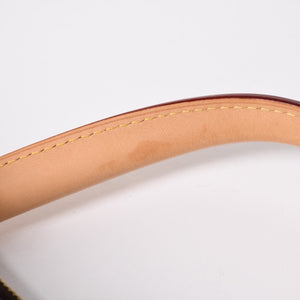 極美品 LOUIS VUITTON ルイヴィトン ハンドバッグ リボリーPM ブラウン ゴールド金具 ヌメ革 PVC M44543 中古 4a008262