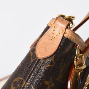 LOUIS VUITTON ルイヴィトン ネヴァーフルBB ハンドバッグ M46705 ショルダーバッグ 2WAY モノグラム ブラウン PVC レザー 美品 中古 4a008272