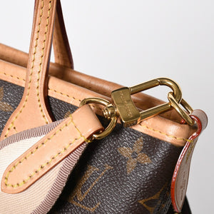 LOUIS VUITTON ルイヴィトン ネヴァーフルBB ハンドバッグ M46705 ショルダーバッグ 2WAY モノグラム ブラウン PVC レザー 美品 中古 4a008272
