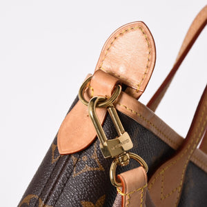 LOUIS VUITTON ルイヴィトン ネヴァーフルBB ハンドバッグ M46705 ショルダーバッグ 2WAY モノグラム ブラウン PVC レザー 美品 中古 4a008272