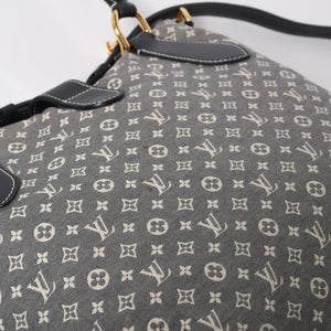 LOUIS VUITTON ルイヴィトン 2WAY ハンドバッグ ショルダーバッグ イディール エレジー アンクル ネイビー ゴールド金具 M56697 美品 中古 4a008276