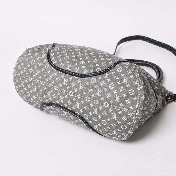 LOUIS VUITTON ルイヴィトン 2WAY ハンドバッグ ショルダーバッグ イディール エレジー アンクル ネイビー ゴールド金具 M56697 美品 中古 4a008276