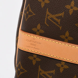 極美品 LOUIS VUITTON ルイヴィトン ボストンバッグ キーポルバンドリエール45 モノグラム M41418 ブラウン ゴールド金具 中古 4a008263