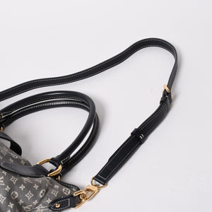 LOUIS VUITTON ルイヴィトン 2WAY ハンドバッグ ショルダーバッグ イディール エレジー アンクル ネイビー ゴールド金具 M56697 美品 中古 4a008276