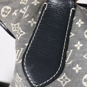 LOUIS VUITTON ルイヴィトン 2WAY ハンドバッグ ショルダーバッグ イディール エレジー アンクル ネイビー ゴールド金具 M56697 美品 中古 4a008276