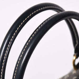 LOUIS VUITTON ルイヴィトン 2WAY ハンドバッグ ショルダーバッグ イディール エレジー アンクル ネイビー ゴールド金具 M56697 美品 中古 4a008276