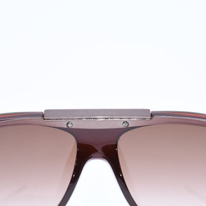 極美品 CHANEL シャネル Sunglasses サングラス アイウェア 6006 c.296/13 サイズSMALL 115 ブラウン 中古 4a008281