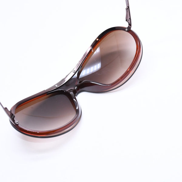 極美品 CHANEL シャネル Sunglasses サングラス アイウェア 6006 c.296/13 サイズSMALL 115 ブラウン 中古 4a008281