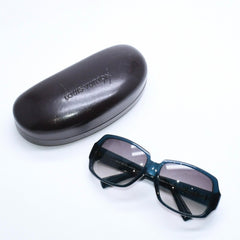 極美品 LOUIS VUITTON ルイヴィトン サングラス アイウェア オプセシオン Z0071E サイズ61◻︎16 ターコイズブルー ゴールド 中古 4a008285