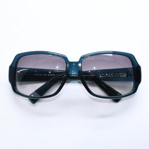 極美品 LOUIS VUITTON ルイヴィトン サングラス アイウェア オプセシオン Z0071E サイズ61◻︎16 ターコイズブルー ゴールド 中古 4a008285