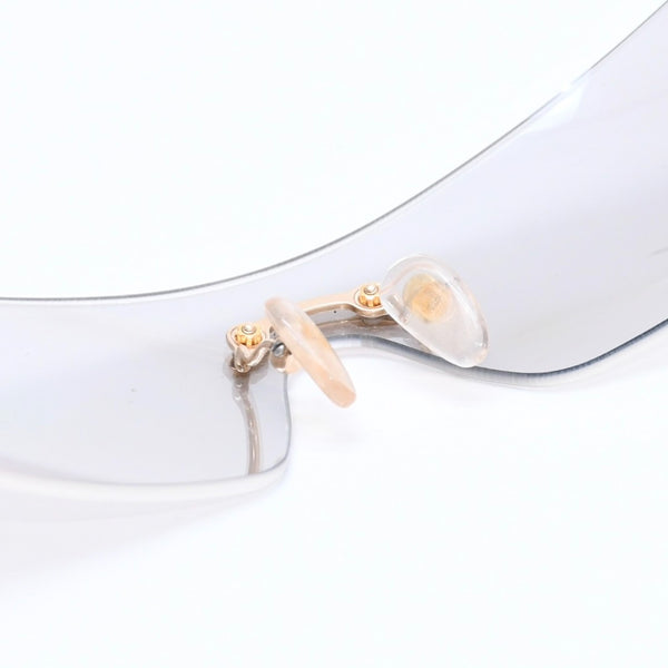 Christian Dior クリスチャンディオール サングラス アイウェア グレー ゴールドテンプル ゴールド金具 41U0J 125 美品 中古 4a008279
