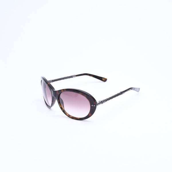 極美品 BOTTEGA VENETA ボッテガヴェネタ サングラス アイウェア BV 103/S 7G3 02 サイズ56◻︎17 120 ブラウン 中古 4a008280