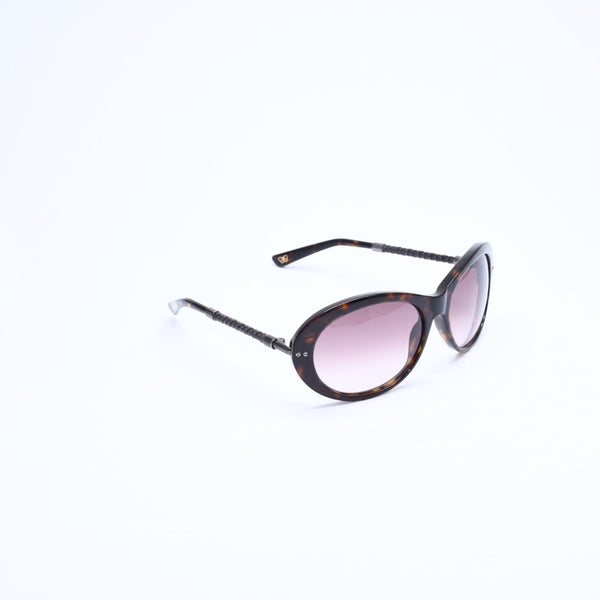 極美品 BOTTEGA VENETA ボッテガヴェネタ サングラス アイウェア BV 103/S 7G3 02 サイズ56◻︎17 120 ブラウン 中古 4a008280
