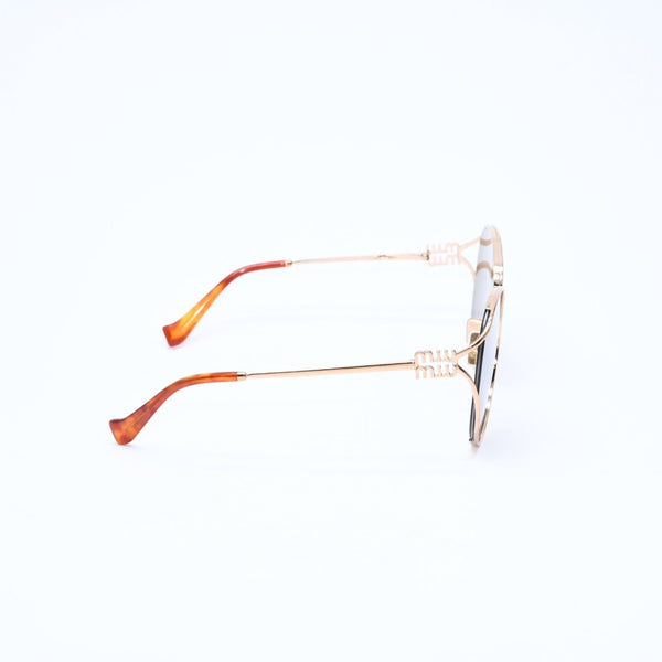 Like new condition MIU MIU sunglasses, eyewear, SMU53Y, size 58.◻20 Brown Gold Used 4a008287