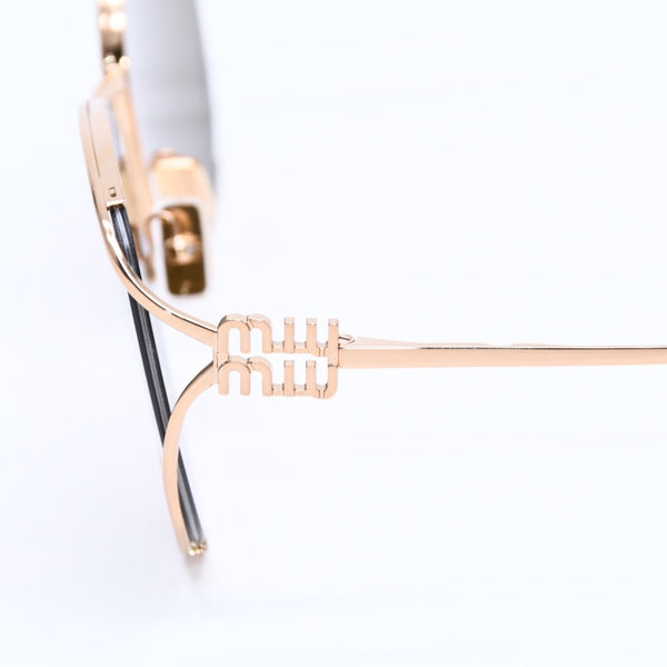 Like new condition MIU MIU sunglasses, eyewear, SMU53Y, size 58.◻20 Brown Gold Used 4a008287