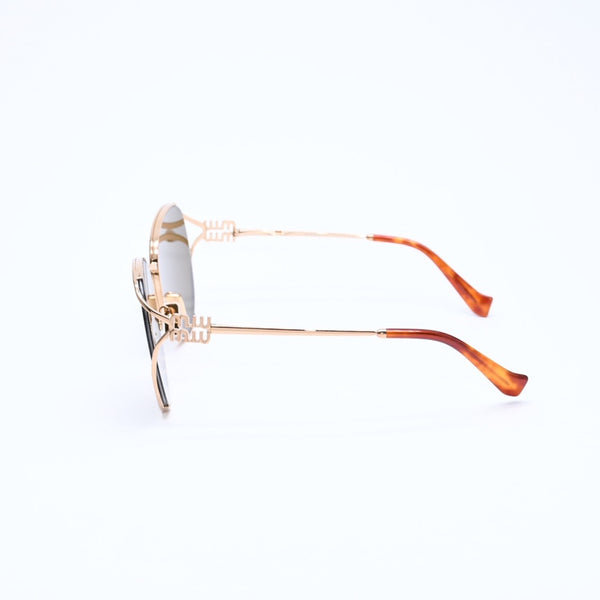 Like new condition MIU MIU sunglasses, eyewear, SMU53Y, size 58.◻20 Brown Gold Used 4a008287