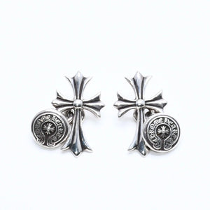 Very good condition CHROME HEARTS CH CRS CUFFLINKS CH cross horseshoe cufflinks Weight approx. 11.18g Silver 925 Used 4a008143