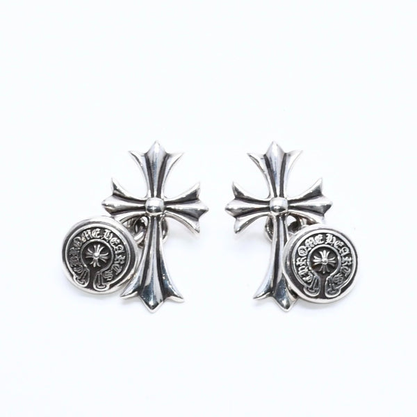 Very good condition CHROME HEARTS CH CRS CUFFLINKS CH cross horseshoe cufflinks Weight approx. 11.18g Silver 925 Used 4a008143