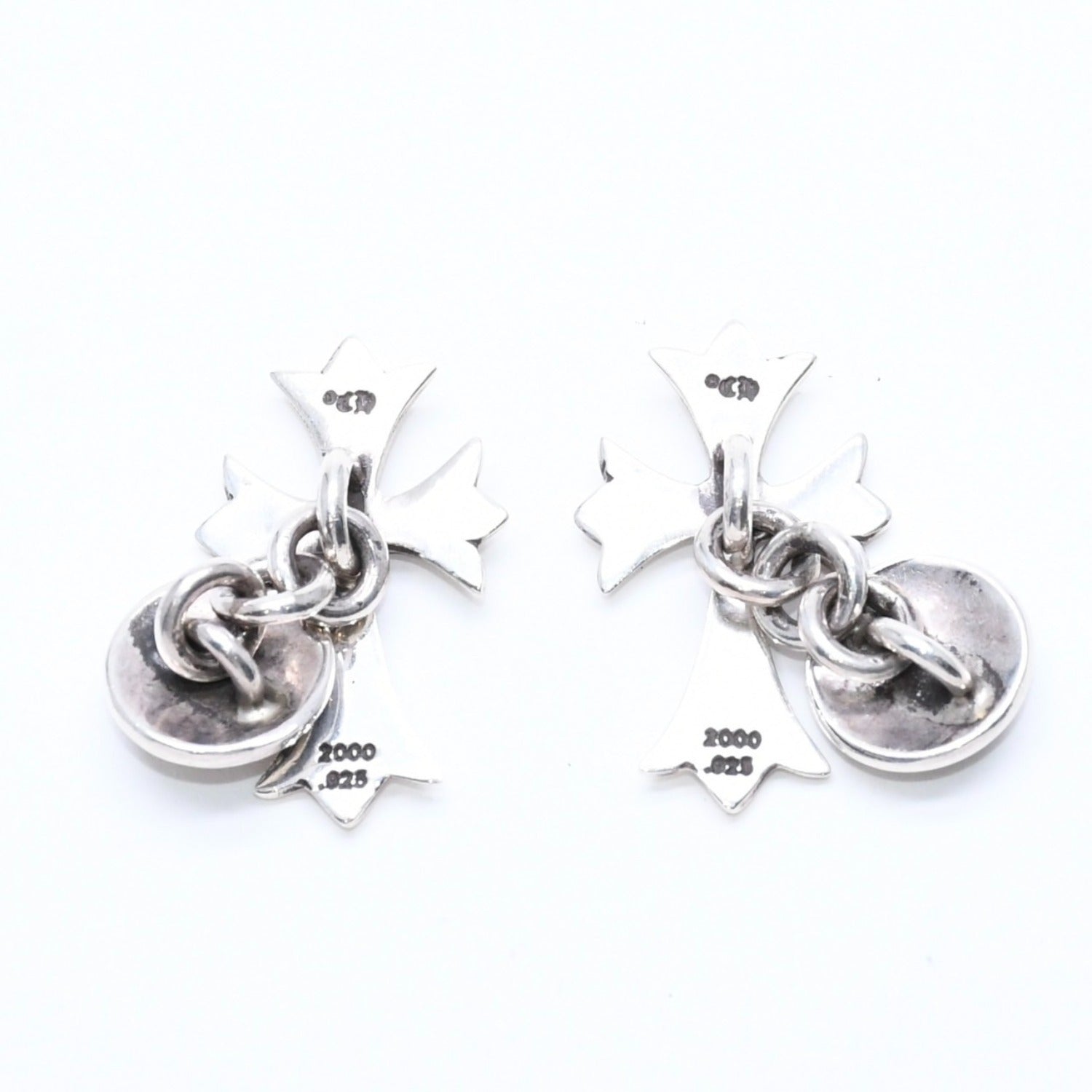 極美品 CHROME HEARTS クロムハーツ CH CRS CUFFLINKS CHクロス ホース