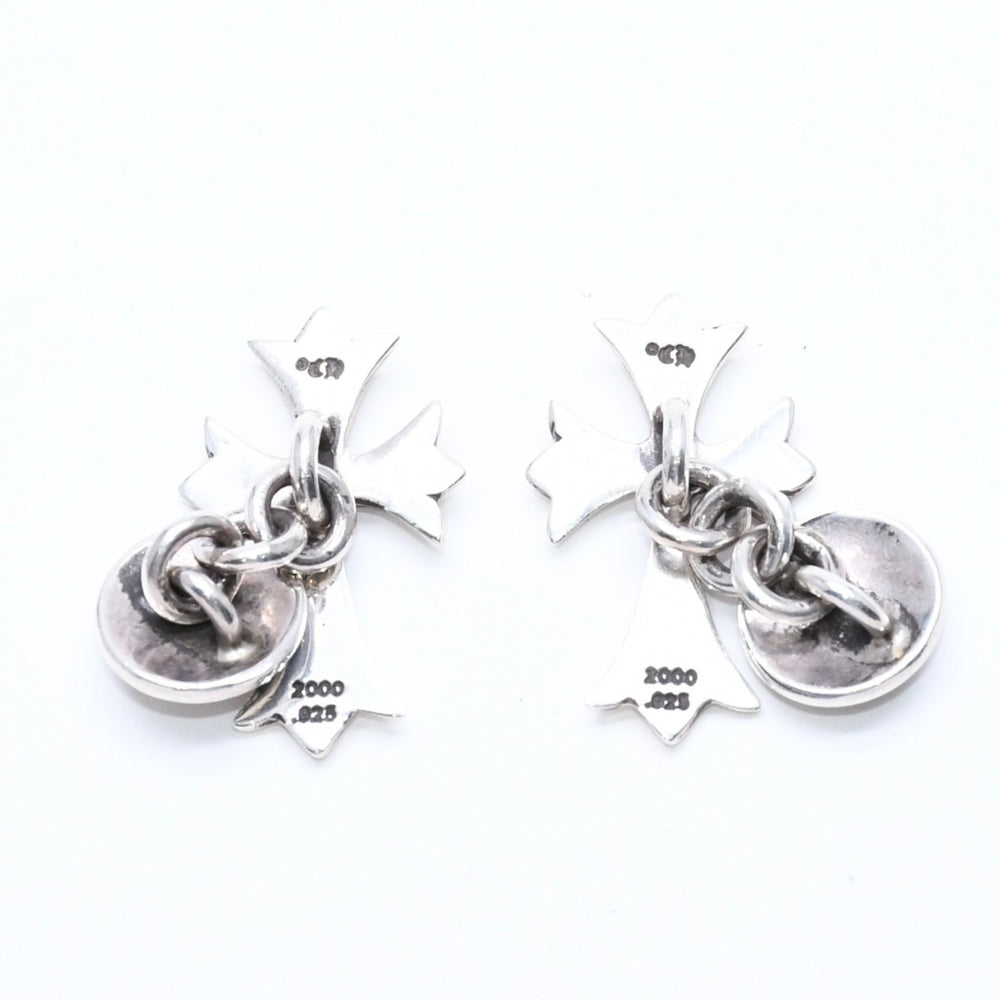 極美品 CHROME HEARTS クロムハーツ CH CRS CUFFLINKS CHクロス ホースシュー カフス カフリンクス 重量約11.18g シルバー925 中古 4a008143