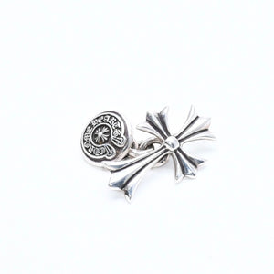 Very good condition CHROME HEARTS CH CRS CUFFLINKS CH cross horseshoe cufflinks Weight approx. 11.18g Silver 925 Used 4a008143