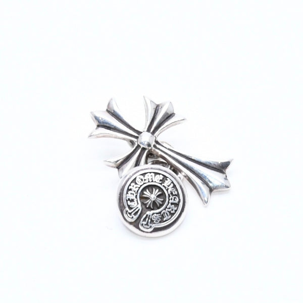 Very good condition CHROME HEARTS CH CRS CUFFLINKS CH cross horseshoe cufflinks Weight approx. 11.18g Silver 925 Used 4a008143