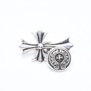 Very good condition CHROME HEARTS CH CRS CUFFLINKS CH cross horseshoe cufflinks Weight approx. 11.18g Silver 925 Used 4a008143
