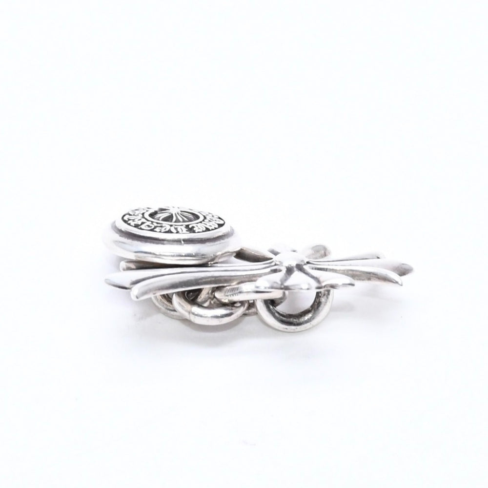 極美品 CHROME HEARTS クロムハーツ CH CRS CUFFLINKS CHクロス ホースシュー カフス カフリンクス 重量約11.18g シルバー925 中古 4a008143