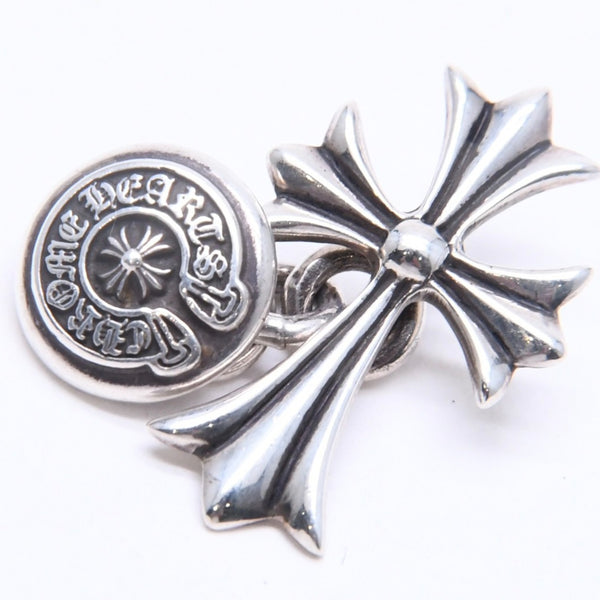 Very good condition CHROME HEARTS CH CRS CUFFLINKS CH cross horseshoe cufflinks Weight approx. 11.18g Silver 925 Used 4a008143