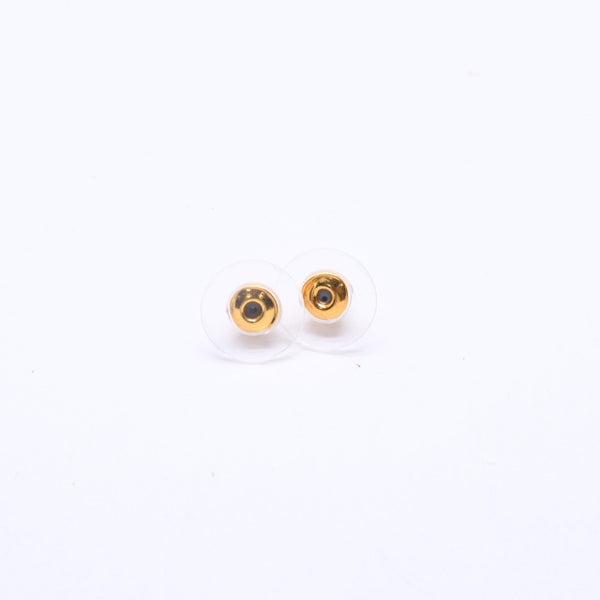 Very Good Condition CHANEL Coco Mark Earrings Weight Approximately 3.79g 00T Stamp GP Metal Gold Ivory Binaural Used 4a007085