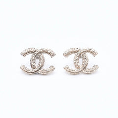 Very Good Condition CHANEL Coco Mark Stud Earrings Weight Approximately 6.22g 11P Stamp GP Metal Gold Binaural Used 4a007089
