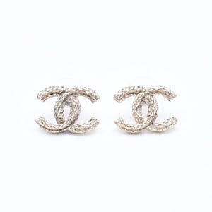 Very Good Condition CHANEL Coco Mark Stud Earrings Weight Approximately 6.22g 11P Stamp GP Metal Gold Binaural Used 4a007089