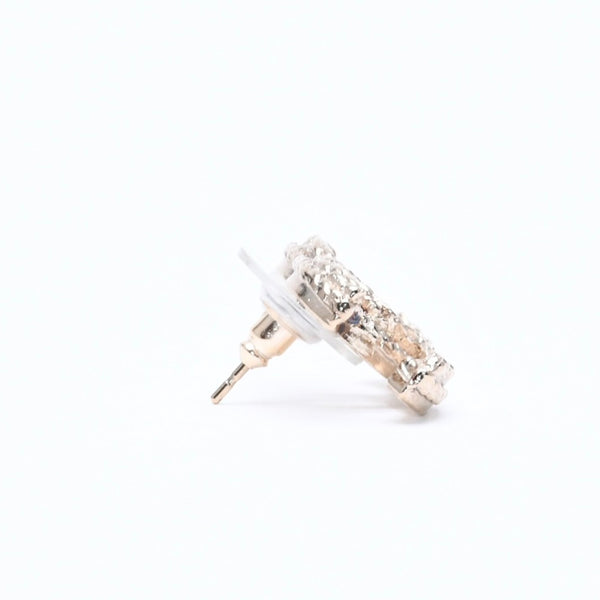 Very Good Condition CHANEL Coco Mark Stud Earrings Weight Approximately 6.22g 11P Stamp GP Metal Gold Binaural Used 4a007089