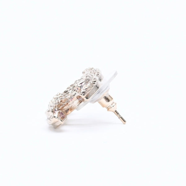 Very Good Condition CHANEL Coco Mark Stud Earrings Weight Approximately 6.22g 11P Stamp GP Metal Gold Binaural Used 4a007089