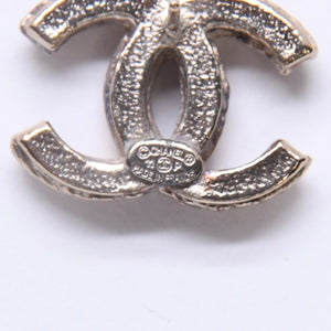 Very Good Condition CHANEL Coco Mark Stud Earrings Weight Approximately 6.22g 11P Stamp GP Metal Gold Binaural Used 4a007089