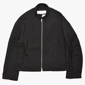 Very Good Condition JIL SANDER Jil Sander Zip Up Jacket Jacket J21BN0127 J65141 Size 46 Black Black Used 4a008293