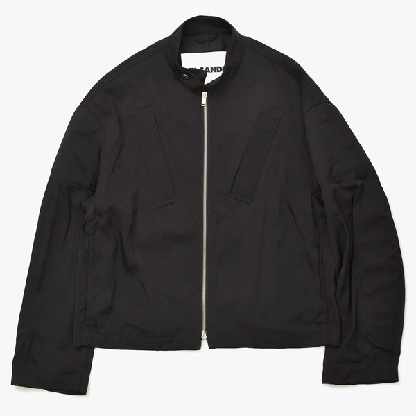 Very Good Condition JIL SANDER Jil Sander Zip Up Jacket Jacket J21BN0127 J65141 Size 46 Black Black Used 4a008293