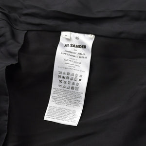 Very Good Condition JIL SANDER Jil Sander Zip Up Jacket Jacket J21BN0127 J65141 Size 46 Black Black Used 4a008293