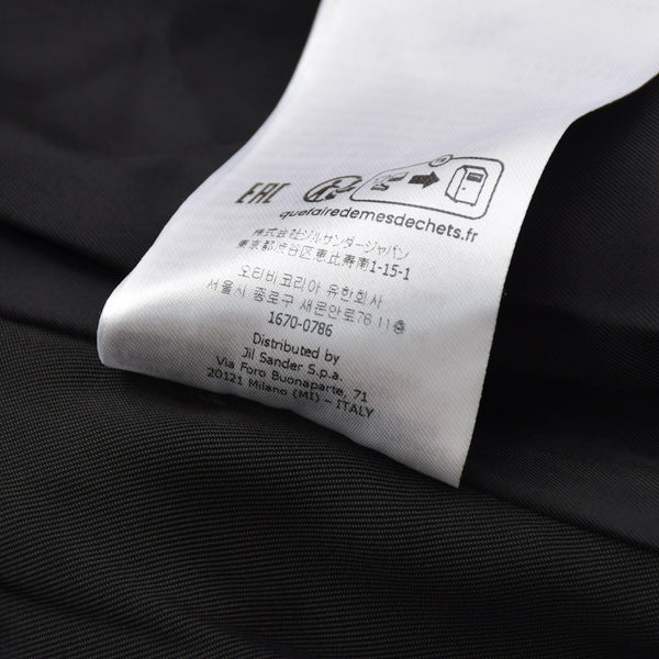 Very Good Condition JIL SANDER Jil Sander Zip Up Jacket Jacket J21BN0127 J65141 Size 46 Black Black Used 4a008293