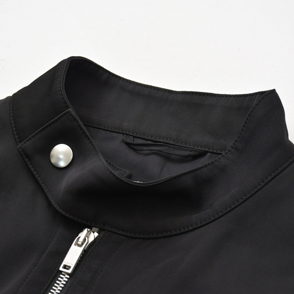 極美品 JIL SANDER ジルサンダー ジップアップジャケット ジャケット J21BN0127 J65141 サイズ46 ブラック 黒 中古 4a008293