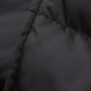 極美品 PRADA プラダ Re-Nylon ギャバジンパファー 29X808 サイズ38 ブラック トライアングルロゴプレート 中古 4a008294