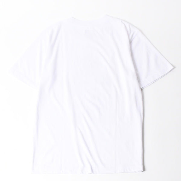 NEW ERA ニューエラ 半袖Tシャツ サイズXL ホワイト ブラック コットン プリント 美品 中古 4a007844