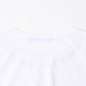 極美品 DOLCE & GABBANA ドルチェ&ガッバーナ 半袖Tシャツ G8PL1T サイズ48 ネックロゴ ホワイト 中古 4a007819